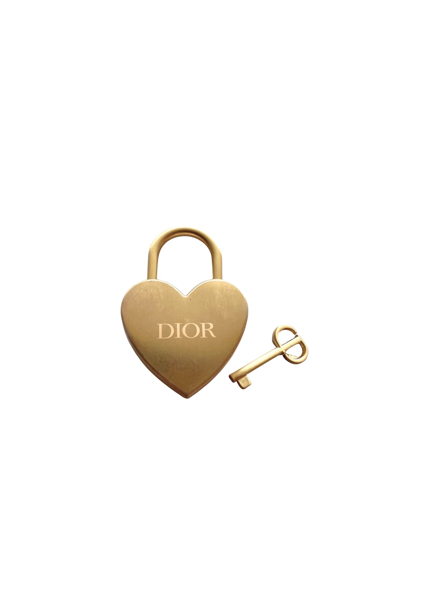 DIOR BFF LOVE LOCK AND KEY BAG CHARM
