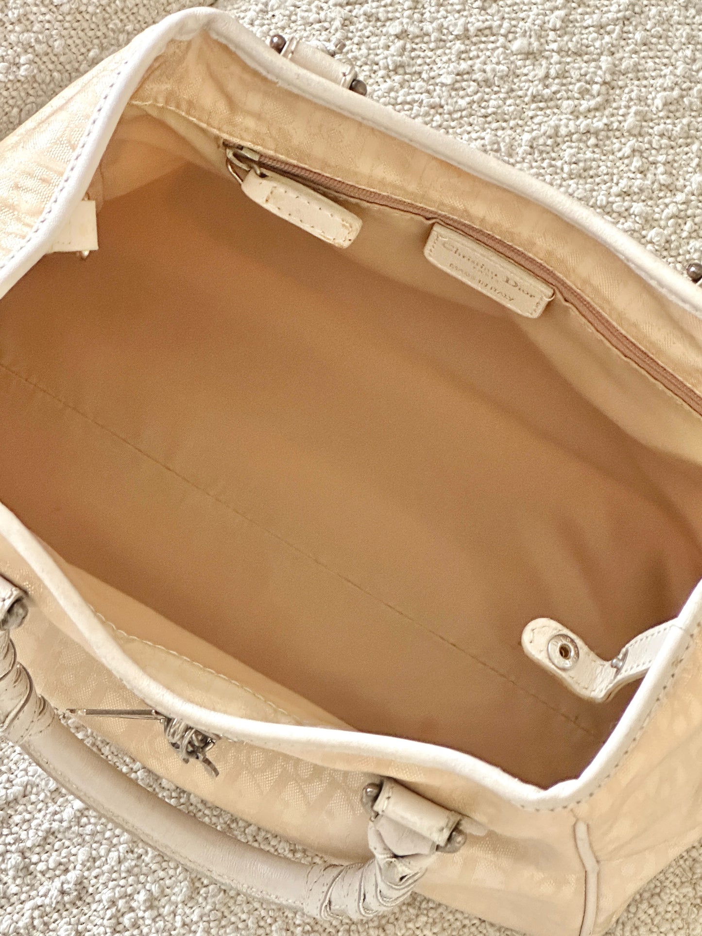 DIOR LOVELY CHARM TROTTER MINI TOTE BAG