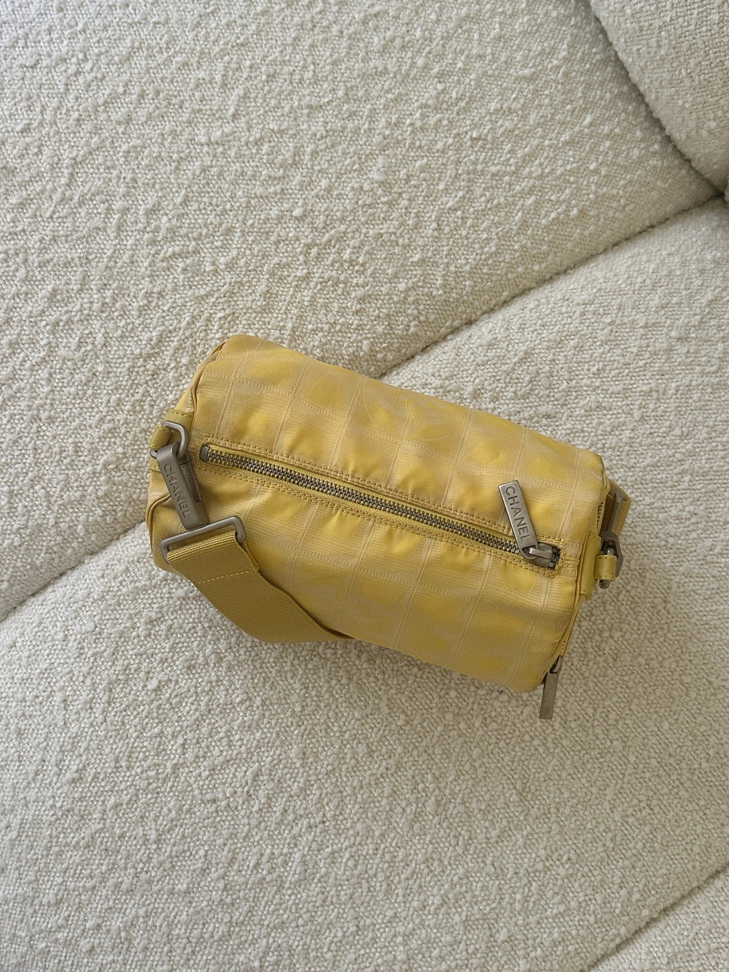 CHANEL NEW TRAVEL LINE BARREL BAG