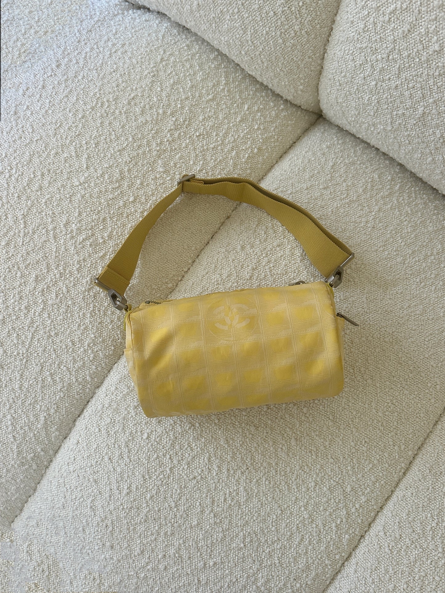 CHANEL NEW TRAVEL LINE BARREL BAG