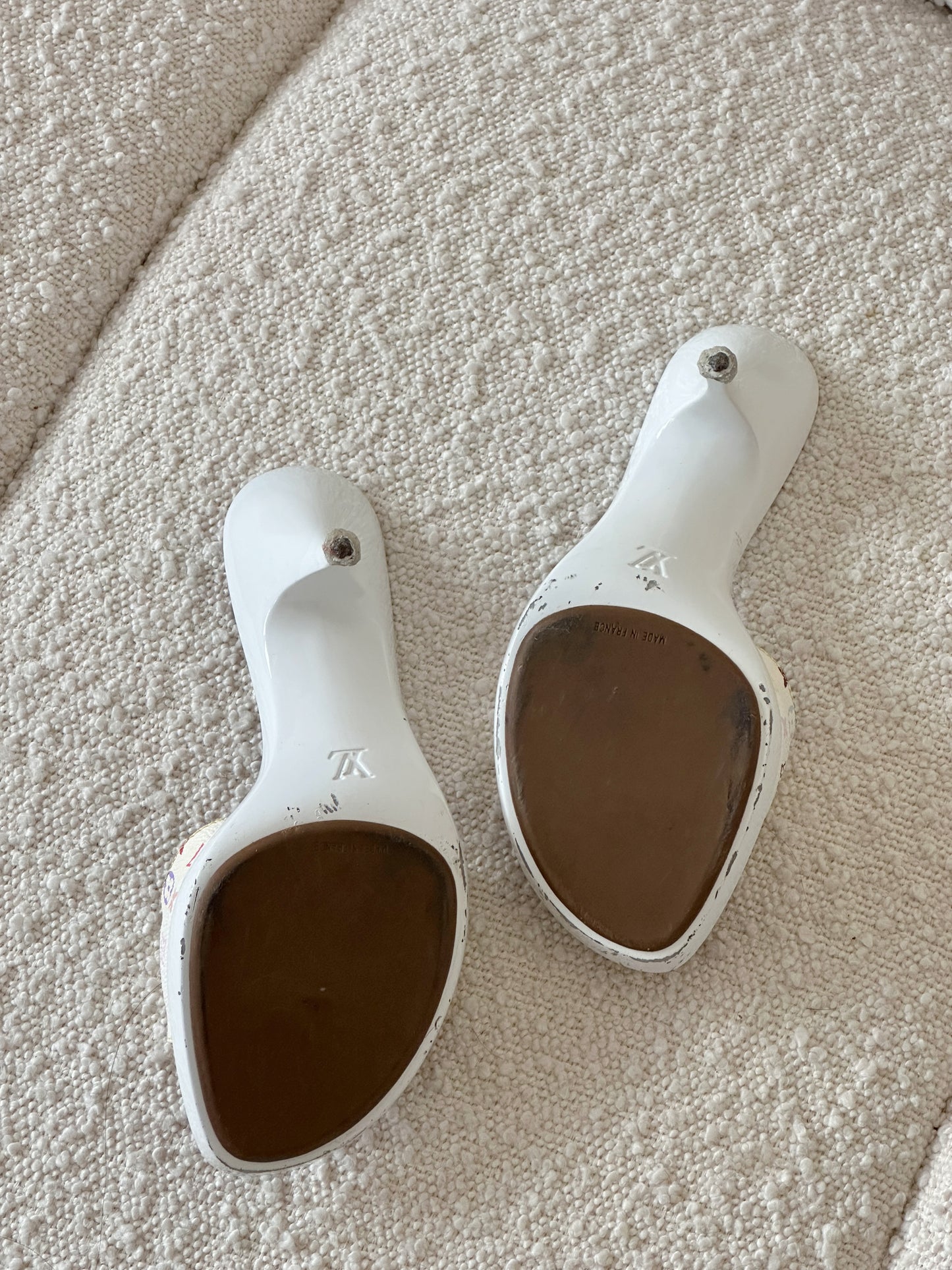 LOUIS VUITTON MURAKAMI MULTICOLOR HEELS