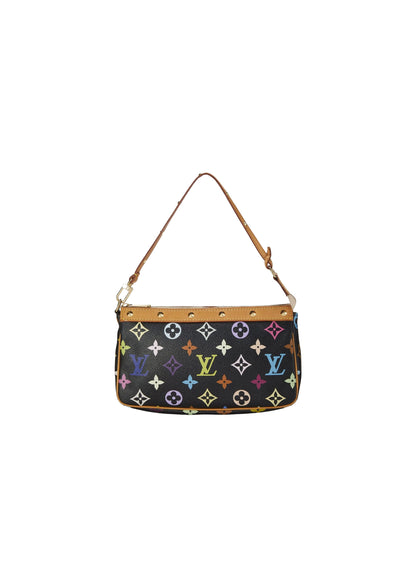 LOUIS VUITTON MULTICOLOUR  BLACK POCHETTE