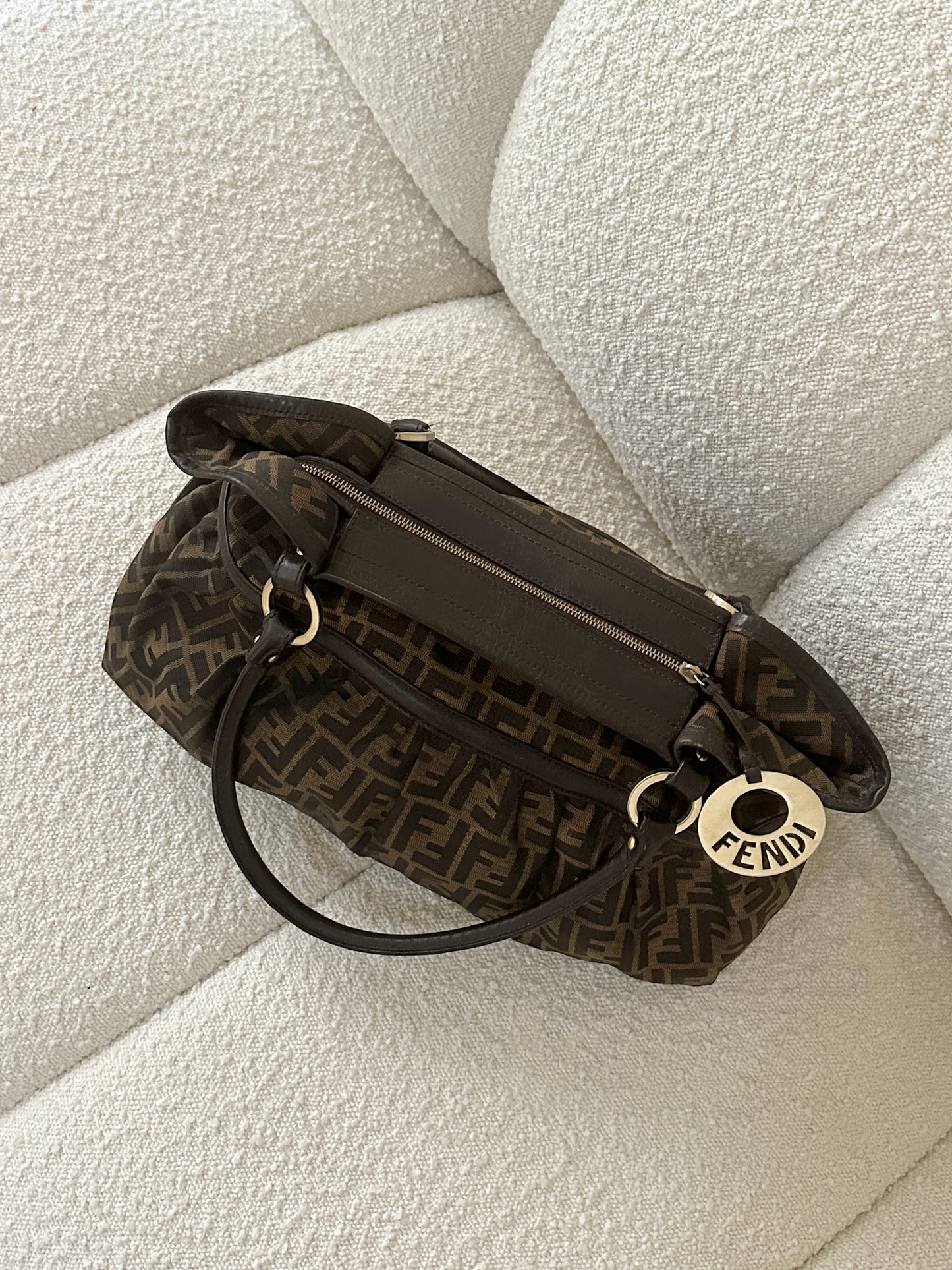 FENDI ZUCCA CHEF HOBO BAG