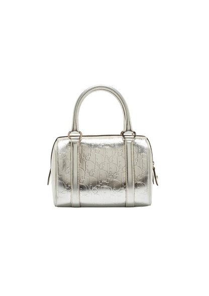DIOR SILVER DIORISSIMO BOSTON BAG