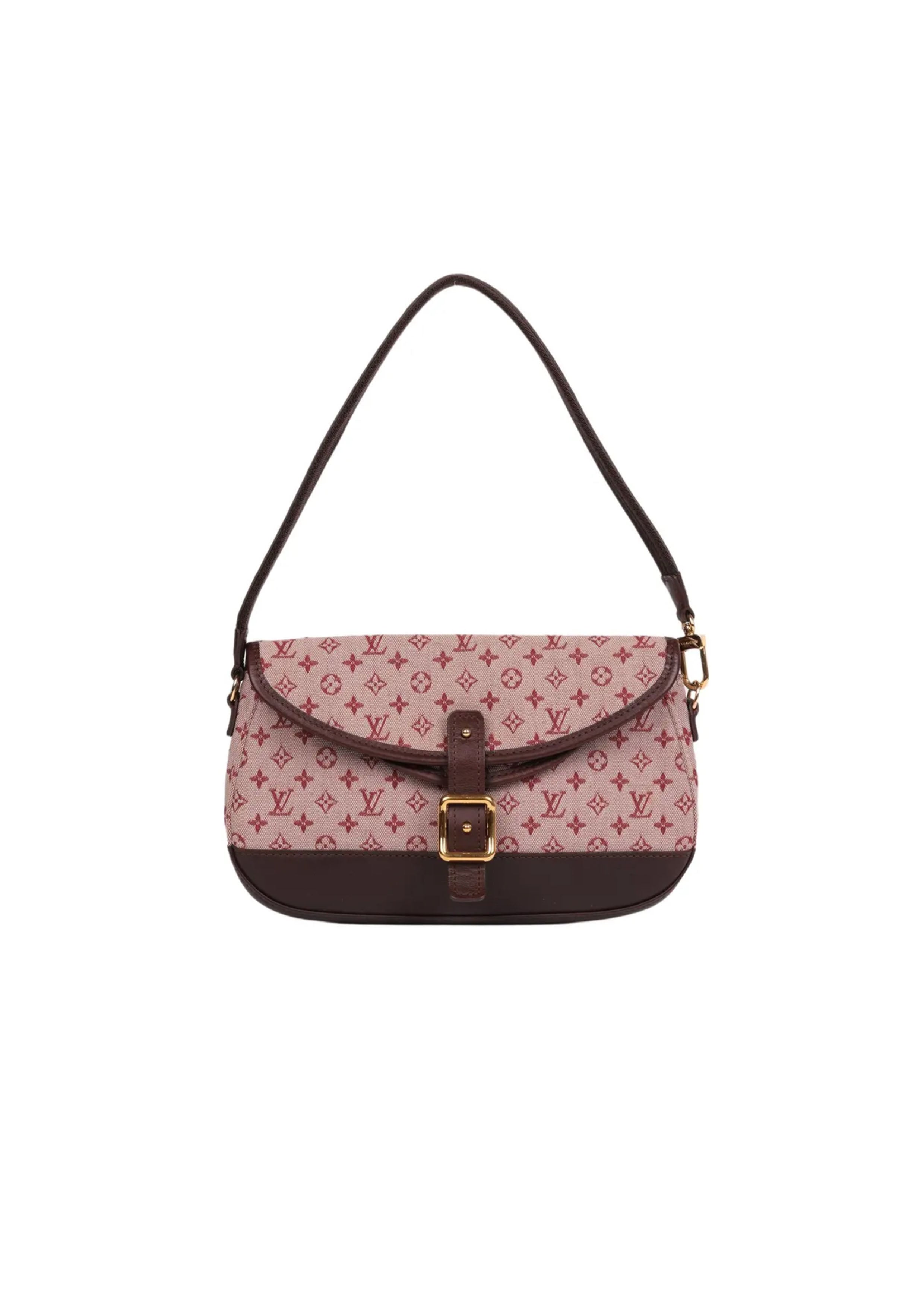 マリオンー ヴィトン LOUIS VUITTON CHERRY MINI LIN MARJORIE SHOULDER BAG – Saddle Vintage