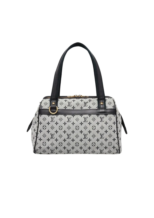 LOUIS VUITTON MONOGRAM MINI LIN CANVAS JOSEPHINE BAG