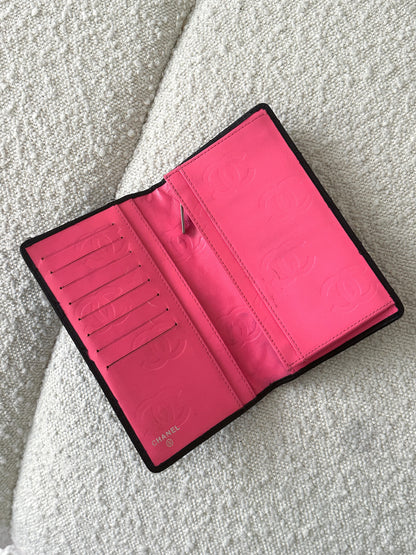 CHANEL LIGNE CAMBON BI-FOLD WALLET