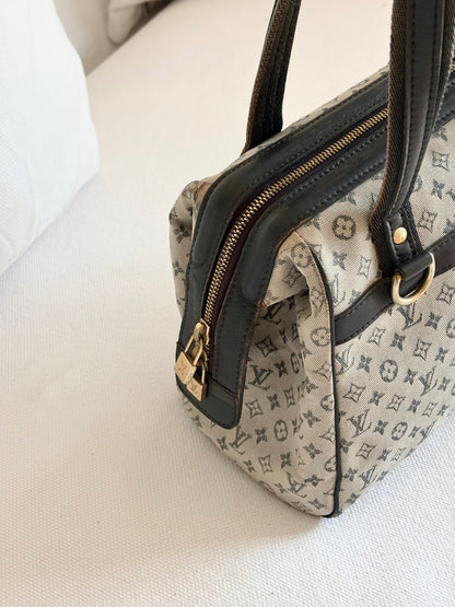 LOUIS VUITTON MONOGRAM MINI LIN CANVAS JOSEPHINE BAG