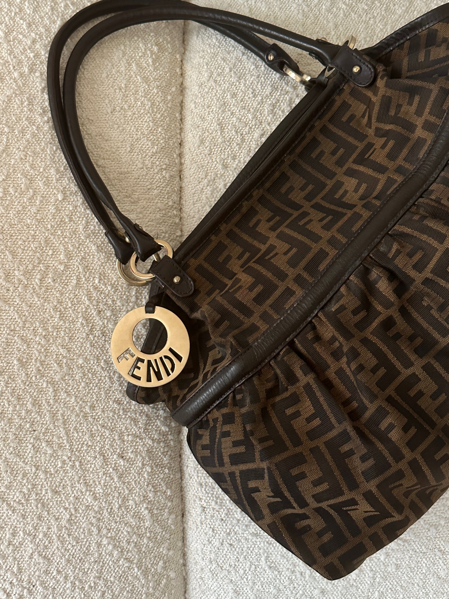 FENDI ZUCCA CHEF HOBO BAG