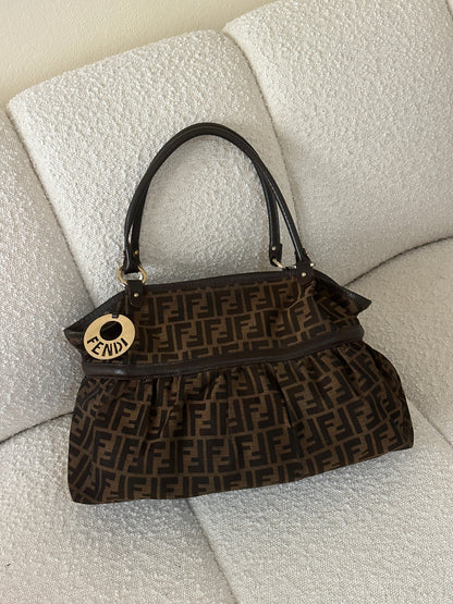 FENDI ZUCCA CHEF HOBO BAG
