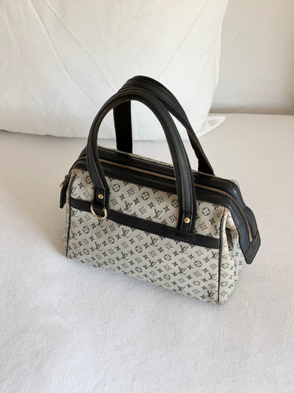 LOUIS VUITTON MONOGRAM MINI LIN CANVAS JOSEPHINE BAG