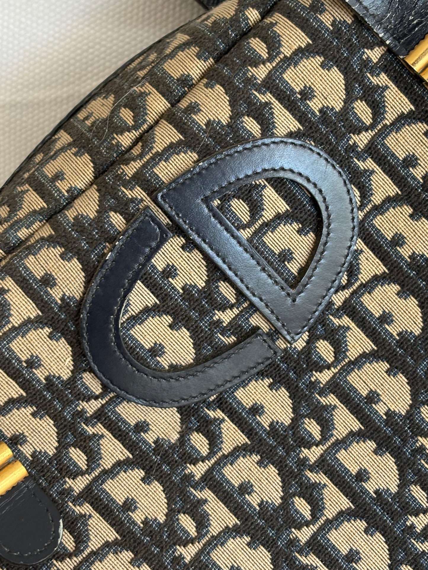 OBLIQUE MONOGRAM TROTTER BOWLING BAG