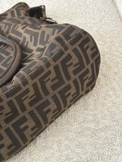 FENDI ETNICO ZUCCA CANVAS TOTE BAG