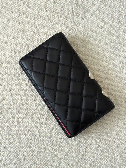 CHANEL LIGNE CAMBON BI-FOLD WALLET