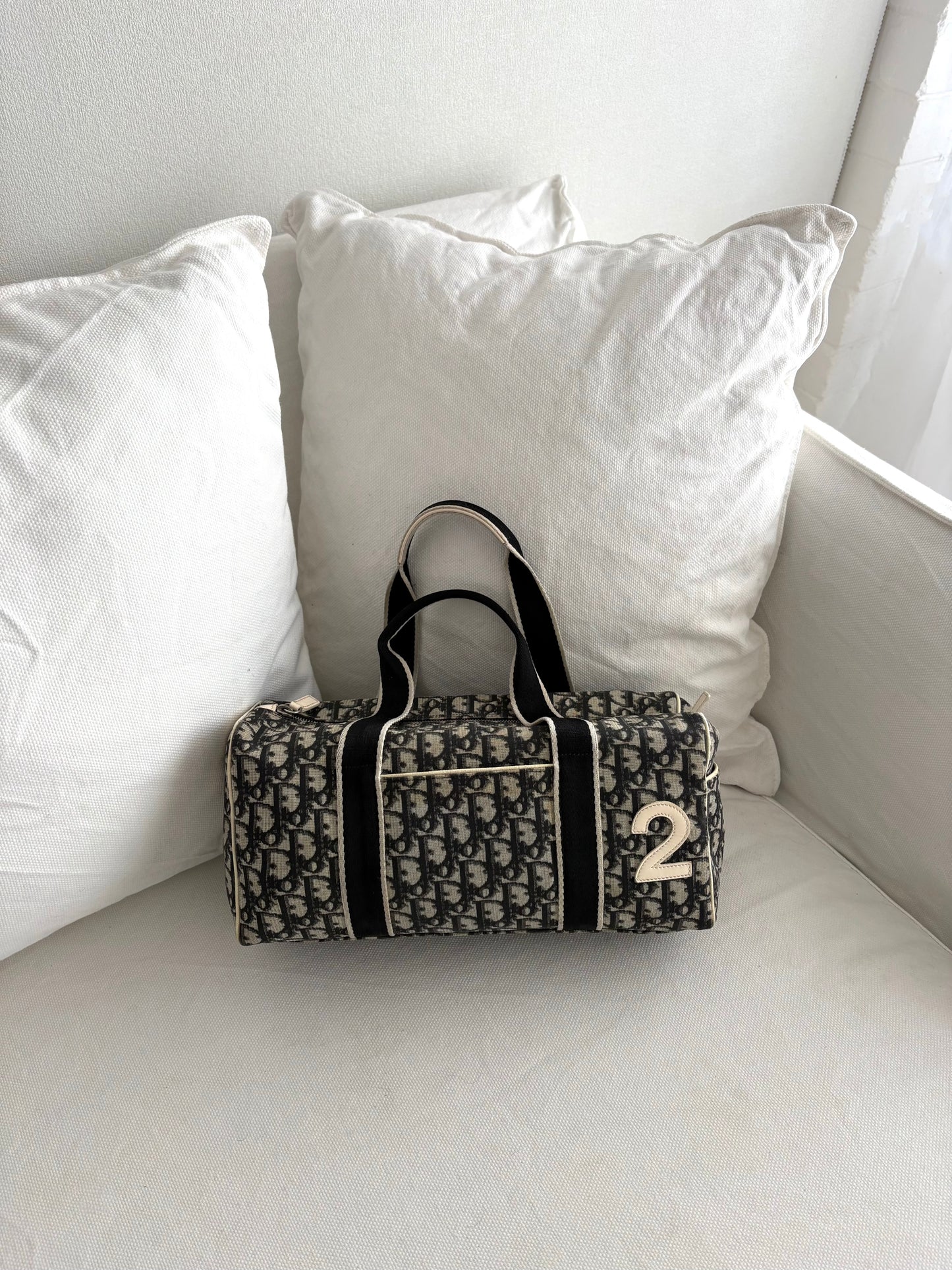 DIOR DIORISSIMO BOSTON TOP HANDLE BAG
