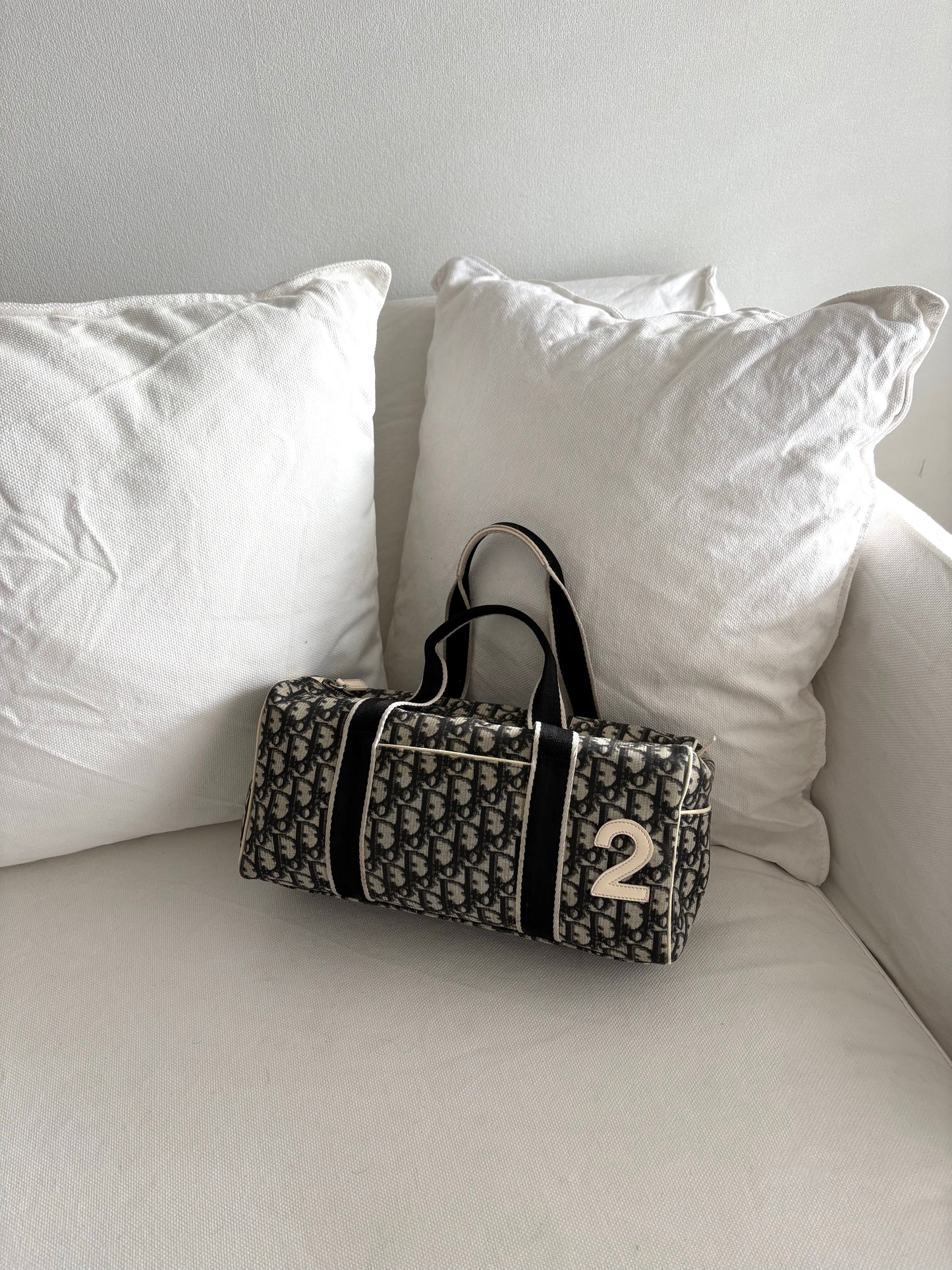 DIOR DIORISSIMO BOSTON TOP HANDLE BAG