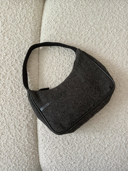 PRADA SPORT WOOL SHOULDER BAG
