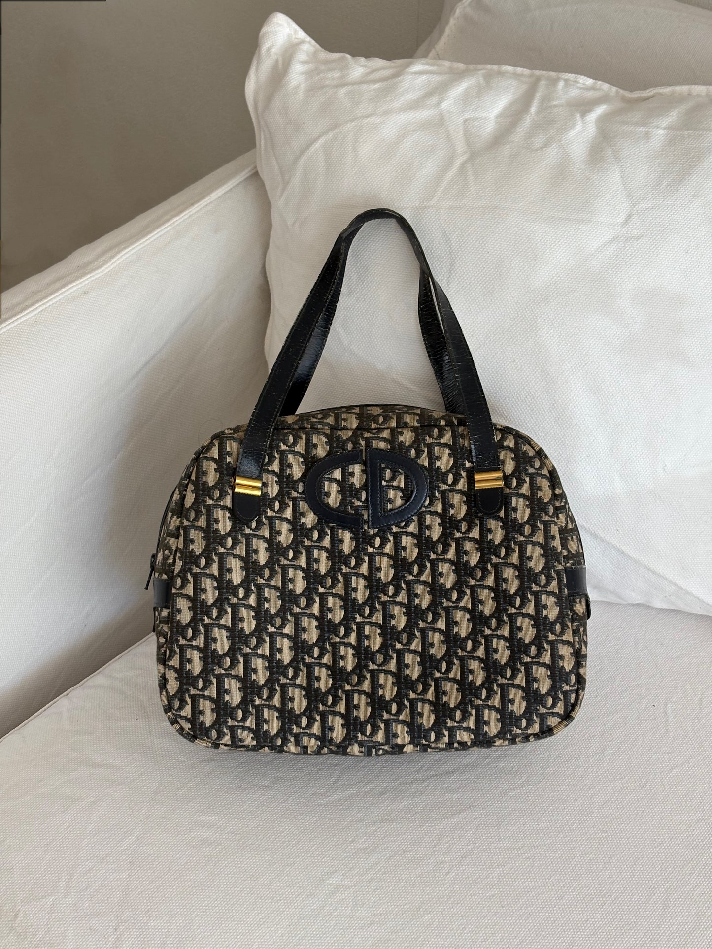 OBLIQUE MONOGRAM TROTTER BOWLING BAG
