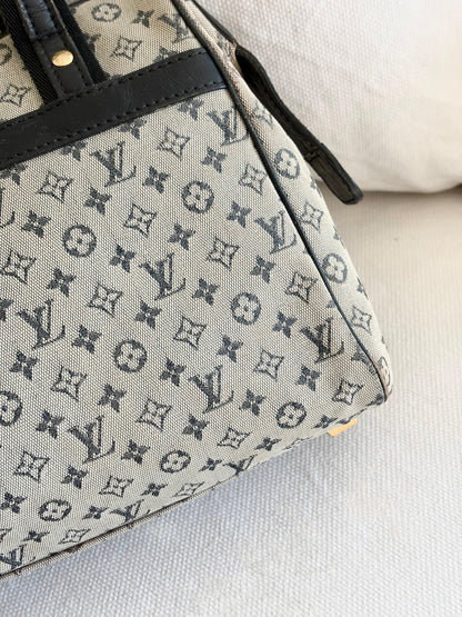 LOUIS VUITTON MONOGRAM MINI LIN CANVAS JOSEPHINE BAG