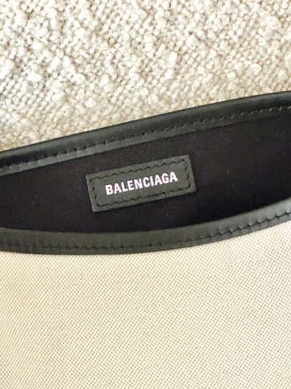 BALENCIAGA CABAS SMALL CANVAS TOTE BAG