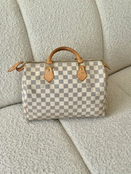 LOUIS VUITTON SPEEDY 30 DAMIER AZUR