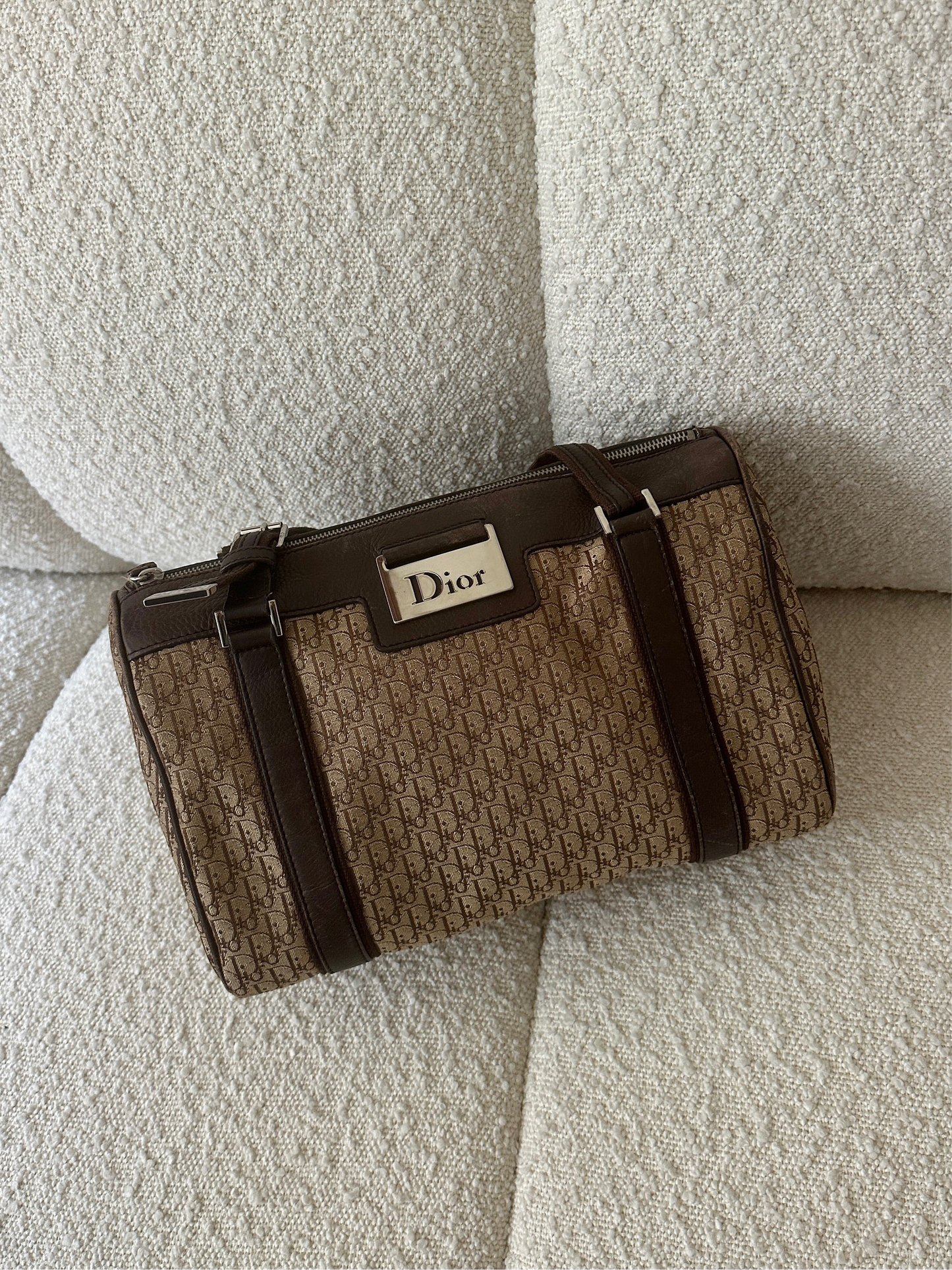 DIOR TROTTER STREET CHIC BOSTON BAG