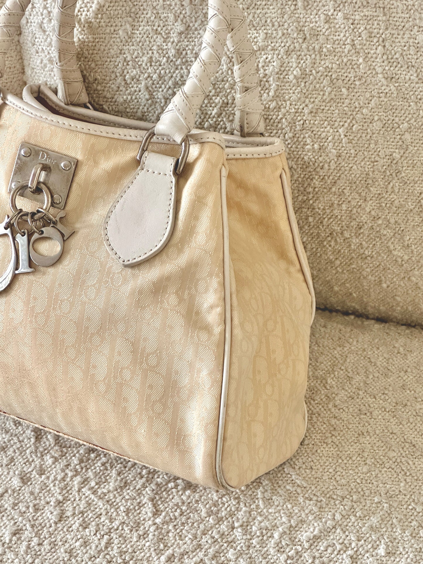 DIOR LOVELY CHARM TROTTER MINI TOTE BAG