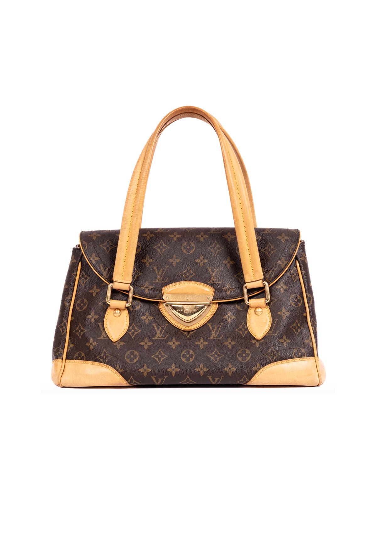 BEVERLY GM MONOGRAM SHOULDER BAG