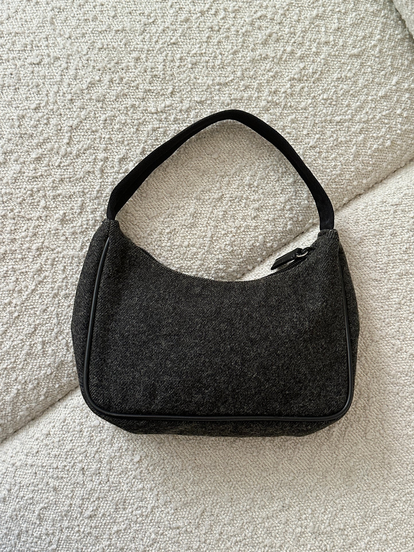 PRADA SPORT WOOL SHOULDER BAG