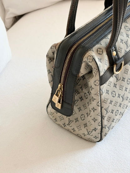 LOUIS VUITTON MONOGRAM MINI LIN CANVAS JOSEPHINE BAG