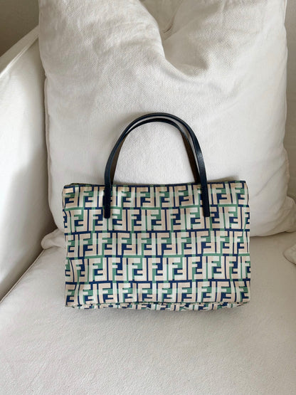 ZUCCA CANVAS MINI MULTICOLOUR TOTE