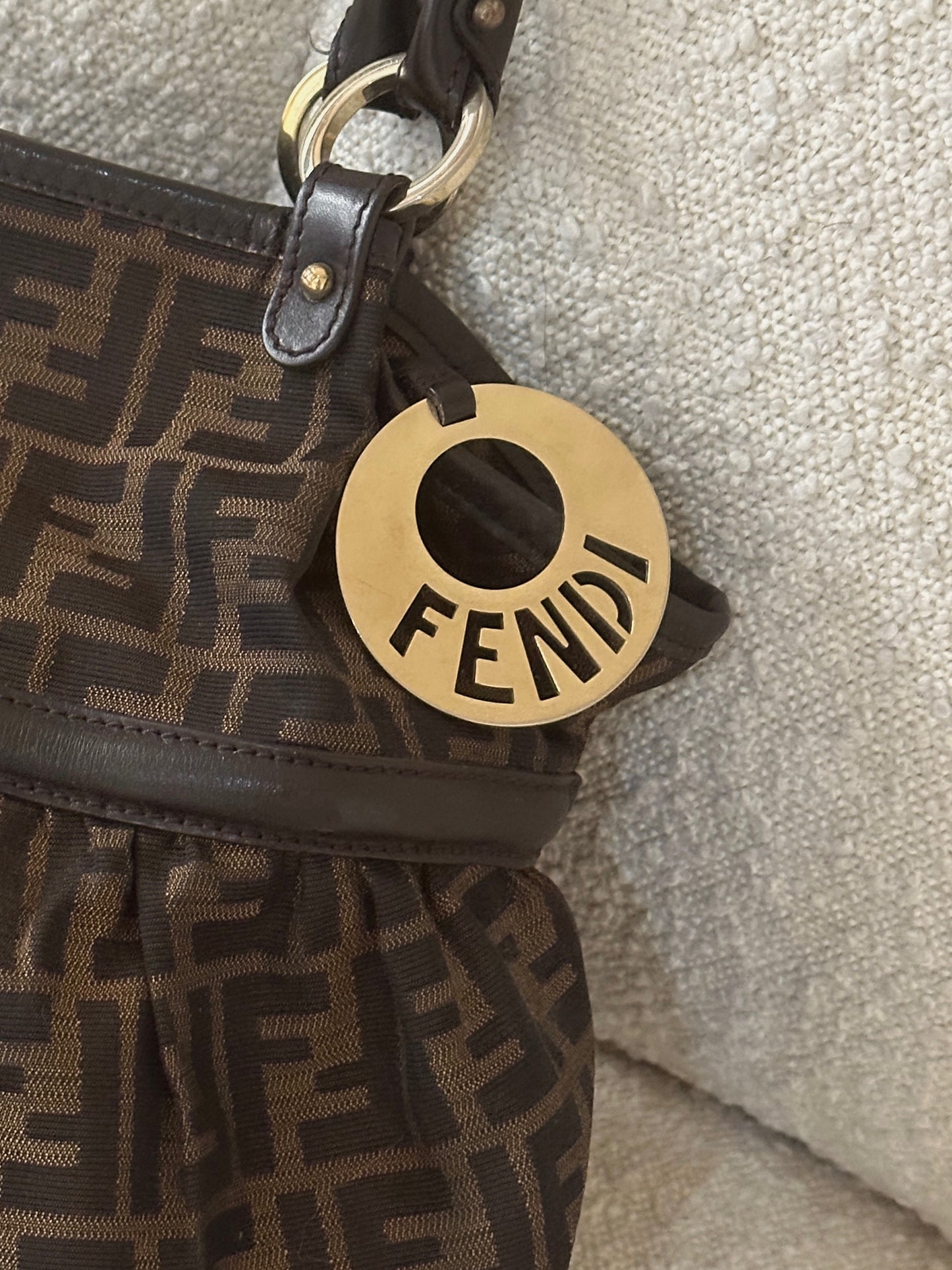 FENDI ZUCCA CHEF HOBO BAG