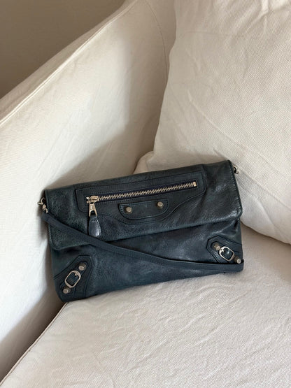 GIANT 12 FLAP ENVELOPE CLUTCH BAG