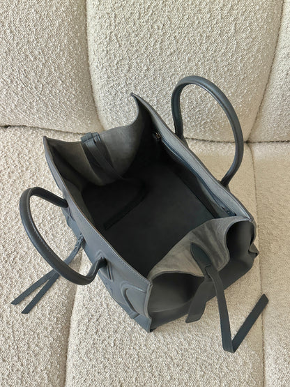 CELINE CALFSKIN PETROL BLUE PHANTOM LUGGAGE