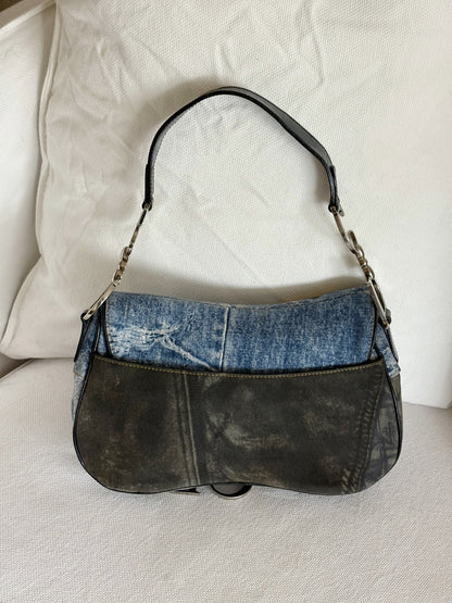 DIOR MISS DIORELLA DOUBLE SADDLE BAG