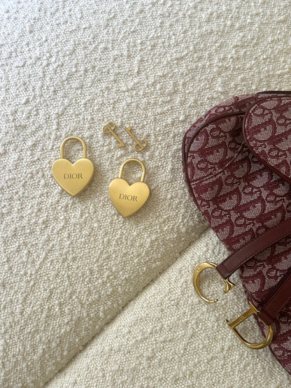 DIOR BFF LOVE LOCK AND KEY BAG CHARM