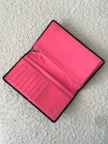 CHANEL LIGNE CAMBON BI-FOLD WALLET