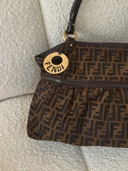 FENDI ZUCCA CHEF HOBO BAG