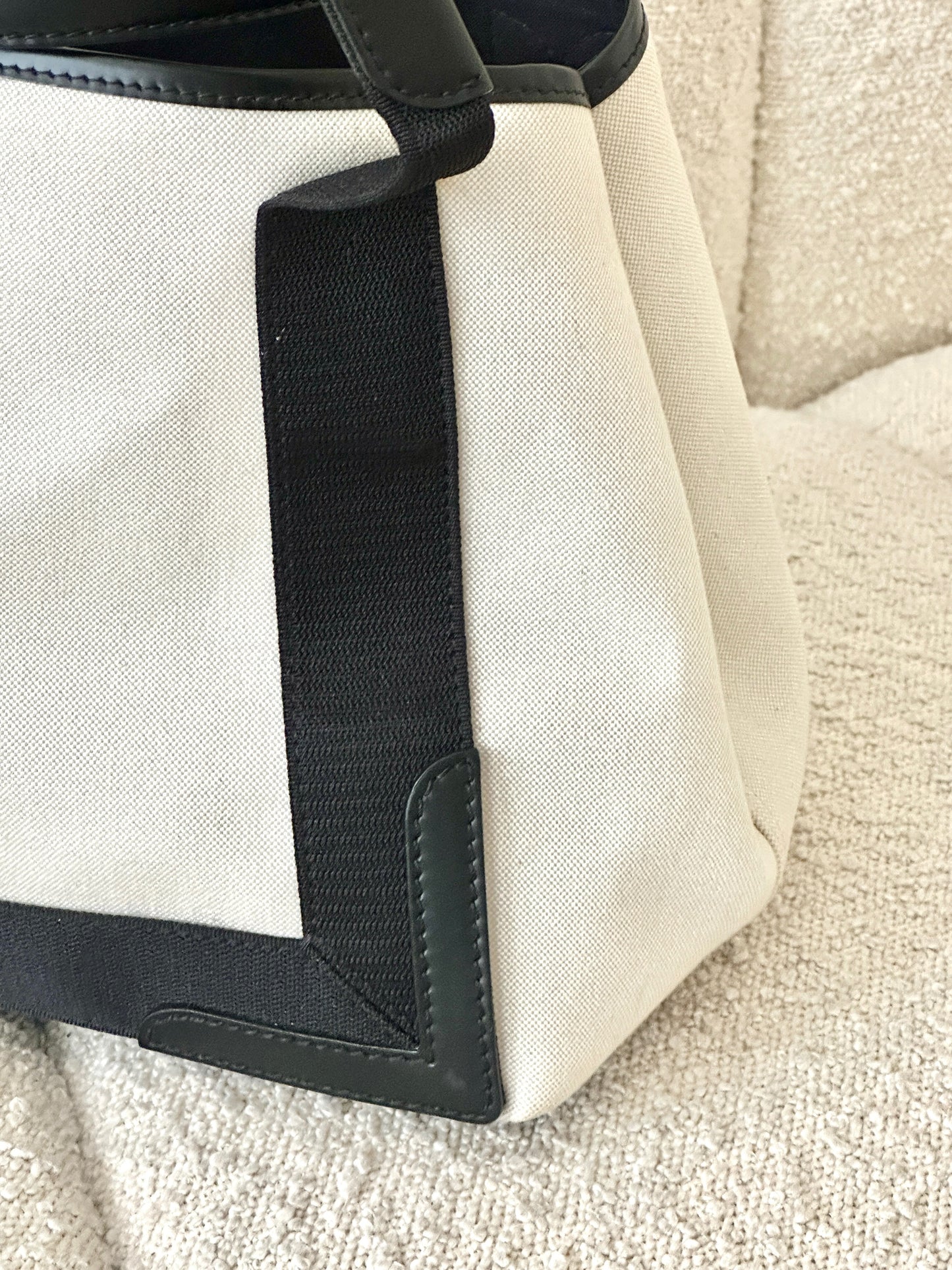 BALENCIAGA CABAS SMALL CANVAS TOTE BAG