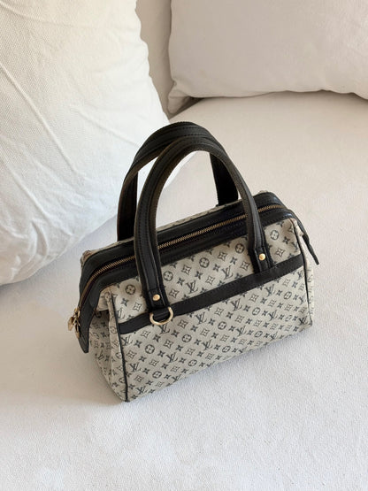 LOUIS VUITTON MONOGRAM MINI LIN CANVAS JOSEPHINE BAG
