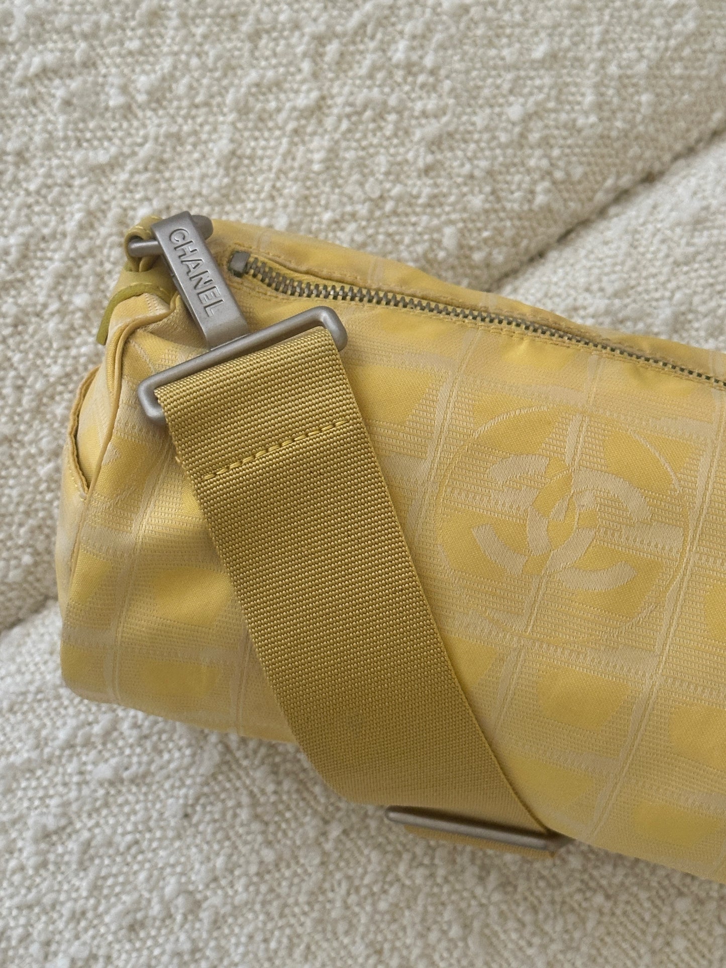 CHANEL NEW TRAVEL LINE BARREL BAG