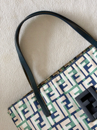 ZUCCA CANVAS MINI MULTICOLOUR TOTE
