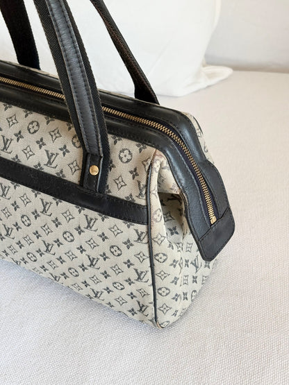LOUIS VUITTON MONOGRAM MINI LIN CANVAS JOSEPHINE BAG