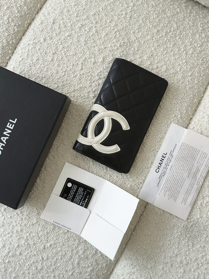 CHANEL LIGNE CAMBON BI-FOLD WALLET