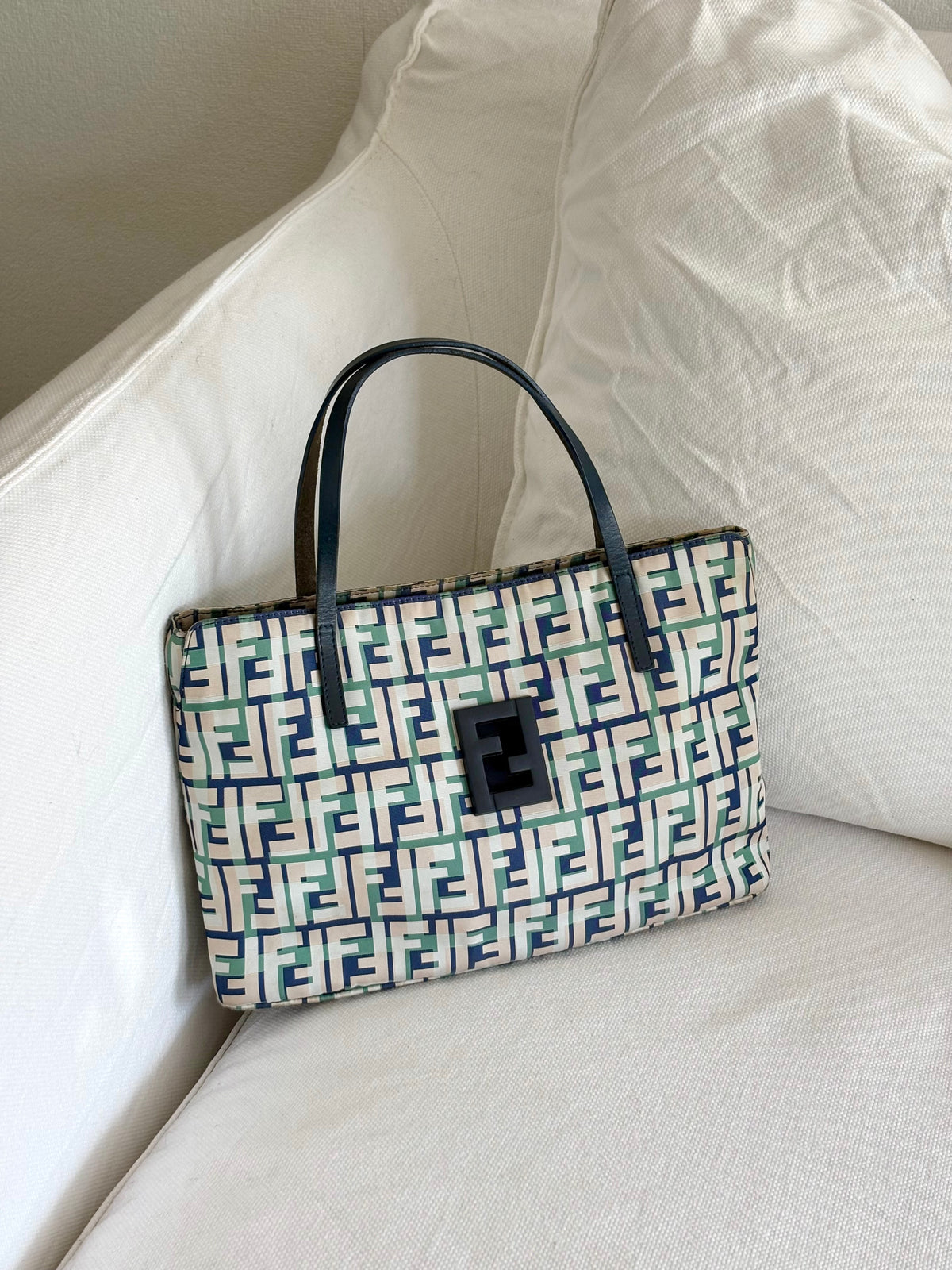 ZUCCA CANVAS MINI MULTICOLOUR TOTE