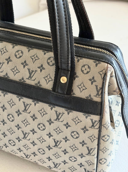 LOUIS VUITTON MONOGRAM MINI LIN CANVAS JOSEPHINE BAG