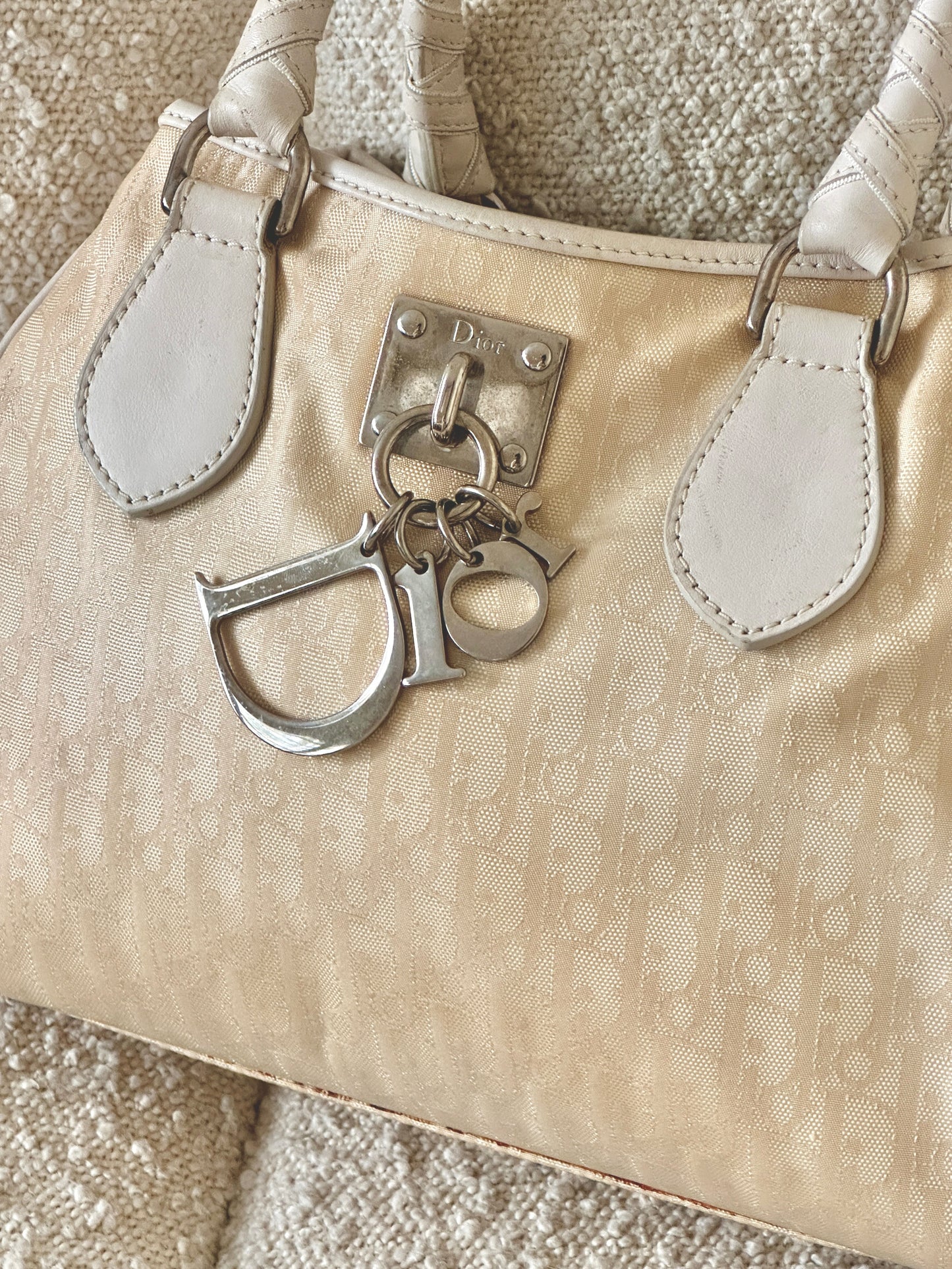 DIOR LOVELY CHARM TROTTER MINI TOTE BAG