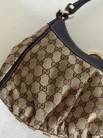GUCCI GUCCISSIMA ABBEY D RING BAG