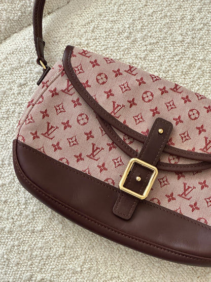 LOUIS VUITTON CHERRY MINI LIN MARJORIE SHOULDER BAG