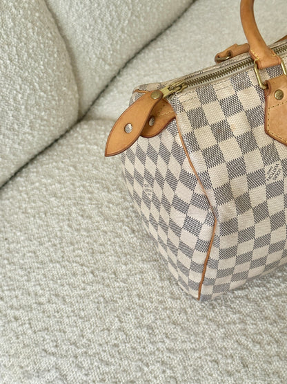 LOUIS VUITTON SPEEDY 30 DAMIER AZUR